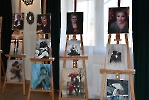 Dom Kultury w Kraśniczynie , uroczystość Gminnego Dnia Kobiet, wystawa prac malarskich
