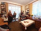 Pielgrzymka do Lasek, odwiedzamy pokój ks. Tadeusza Fedorowicza.