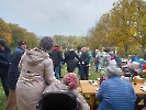 Boisko przy WTZ, piknik integracyjny. Wspólna zabawa.