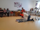 Soli Deo, szkolenie z pierwszej pomocy przedmedycznej, ćwiczenia na fantomie - reanimacja