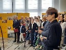 Otwarcie wernisażu ''Jak najlepiej się da'' - Organizatorzy i Goście spotkania.
