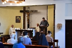 Kaplica Domu Nadziei, Msza Św., czyta p. Paweł