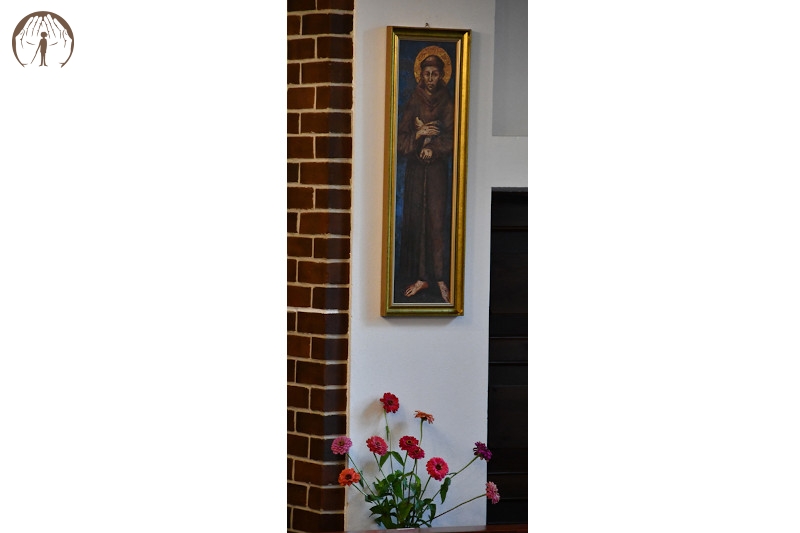 Kaplica Domu Nadziei, obraz św. Franciszka z Asyżu